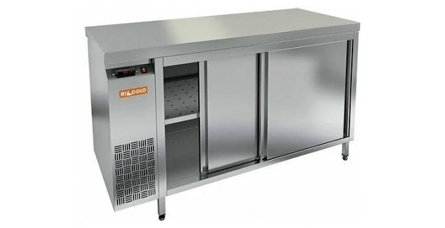 Стол с тепловым шкафом Hicold TS 14 GN O
