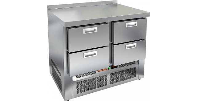 Стол морозильный с бортом Hicold GNE 22/BT