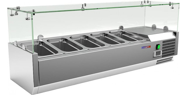 Витрина холодильная настольная Cooleq VRX 1200/330