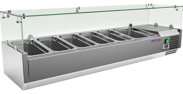 Витрина холодильная настольная Cooleq VRX 1500/380