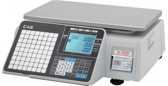 Весы электронные торговые CAS CL-3000J-06B