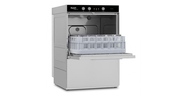 Машина стаканомоечная Apach AF400DDP фронтальная