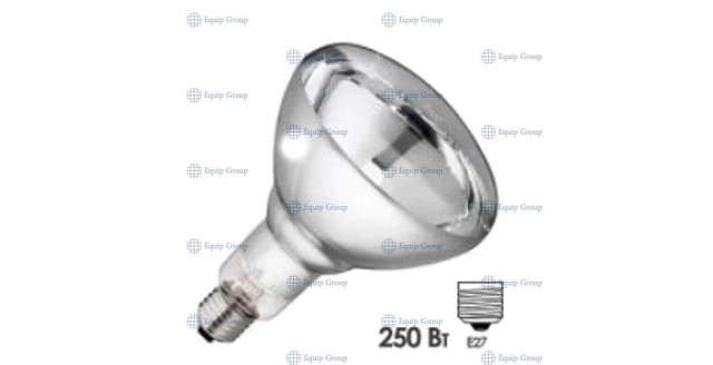 Лампа 250W Е27 для лампы инфракрасной Hurakan HKN-DL