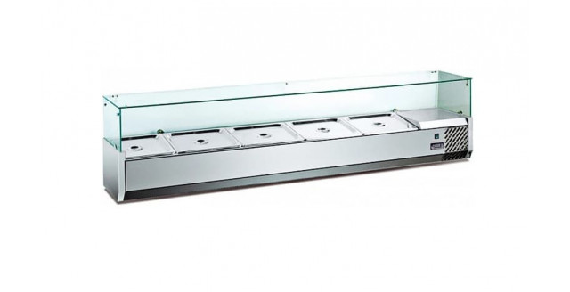 Витрина холодильная Hurakan HKN-VRX1200/330