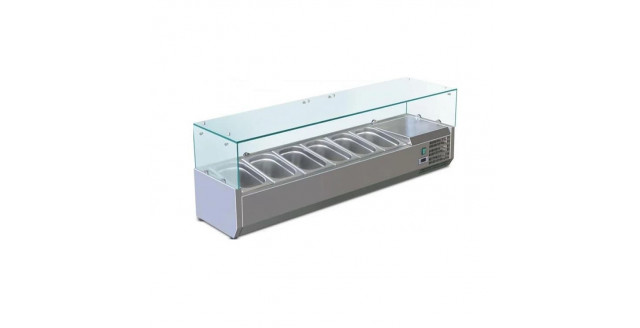 Витрина холодильная настольная Hurakan HKN-VRX1400/330