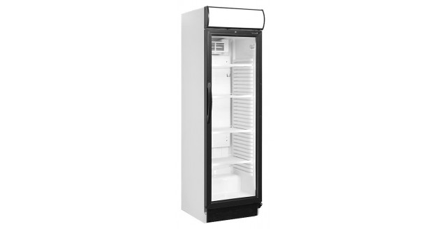 Шкаф холодильный Tefcold CEV425CP 2 LED / среднетемпературный / стеклянная дверь / канапе