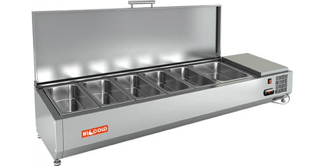 Витрина холодильная Hicold VRTU 1485 к PZE3
